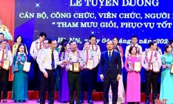 Cán bộ Thanh tra Hà Tĩnh được Công đoàn Viên chức Việt Nam vinh danh